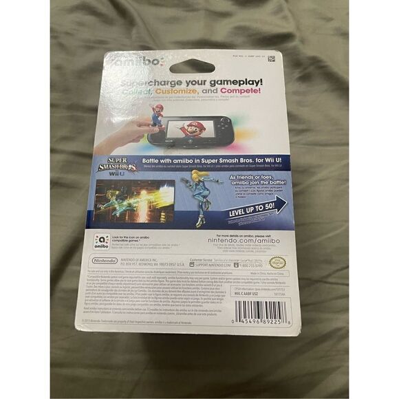 Nintendo Amiibo Zero Suit Samus Smash Bros Series - Picture 2 of 2